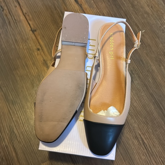 ‘Madden Girl sling back two tone shoes - Picture 4 of 8